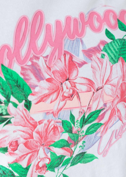 Guess T-krekls Holly Flowers