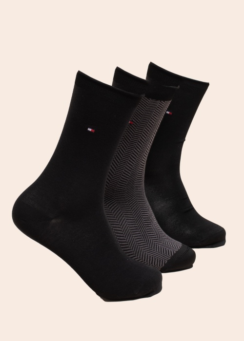 Tommy Hilfiger zeķes 3 pāri dāvanu kastītē