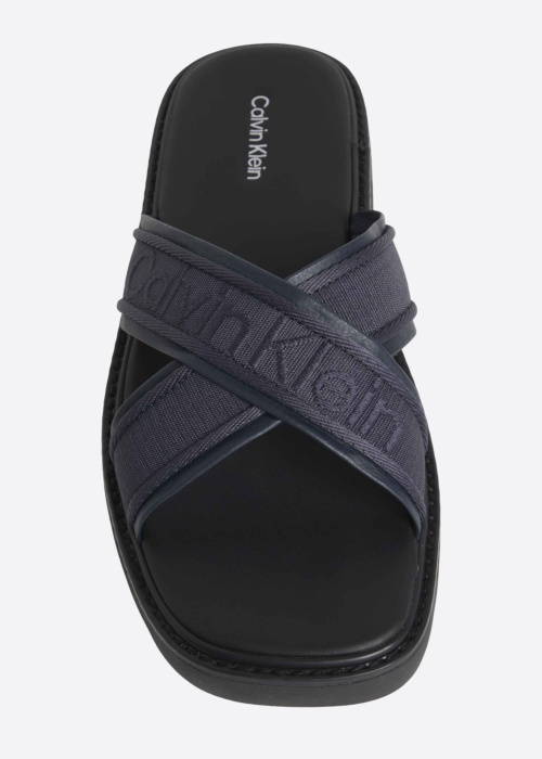 Calvin Klein sandales Sq Molded Xcross Wb