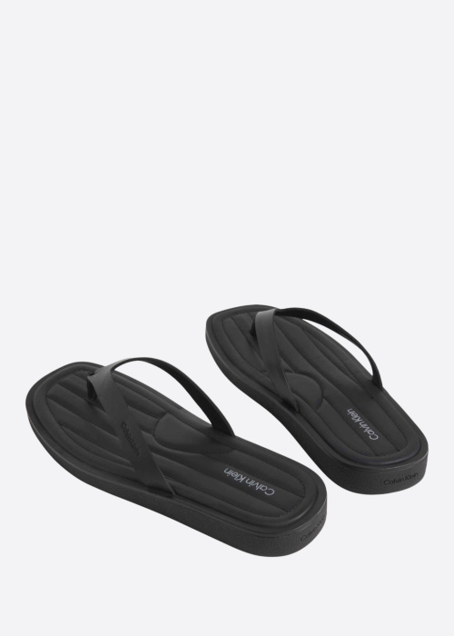 Calvin Klein flipsandales Sq Thong Lth