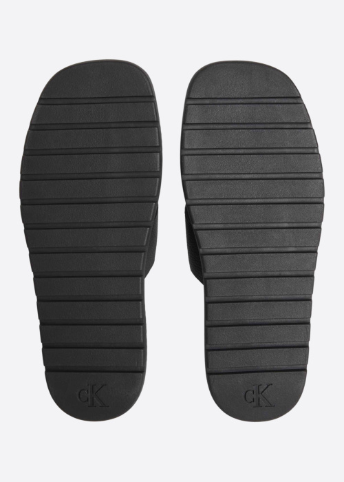 Calvin Klein sandales Sq Molded Xcross Lth