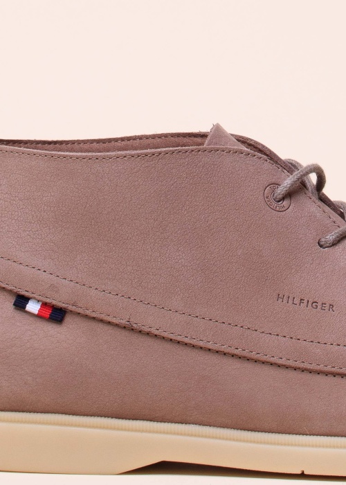 Нубуковые полусапоги Tommy Hilfiger