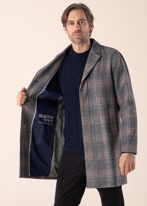 Selected Homme pavasara-rudens mētelis