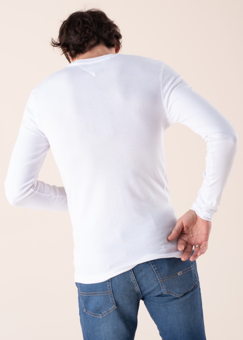Tommy Jeans T-krekls Tjm Original Rib Longsleeve Tee