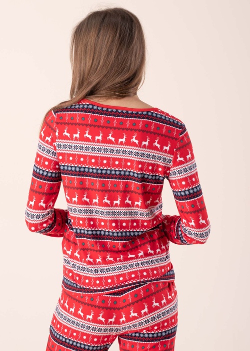 Vero Moda Krekls ar garām piedurknēm blūze Xmas