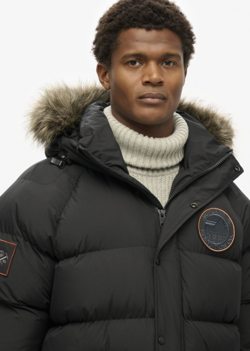 Зимняя парка Everest Longline Baffled SuperDry