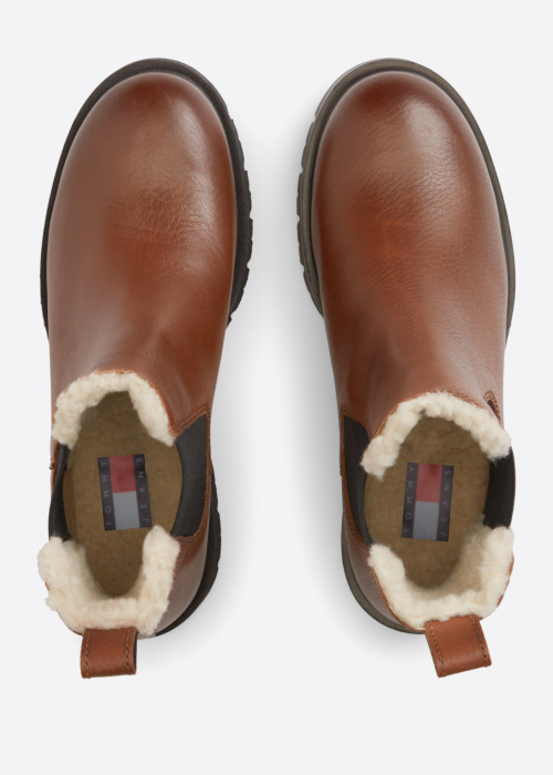 Зимние полусапоги Cleated Chelsea Wl Tommy Jeans