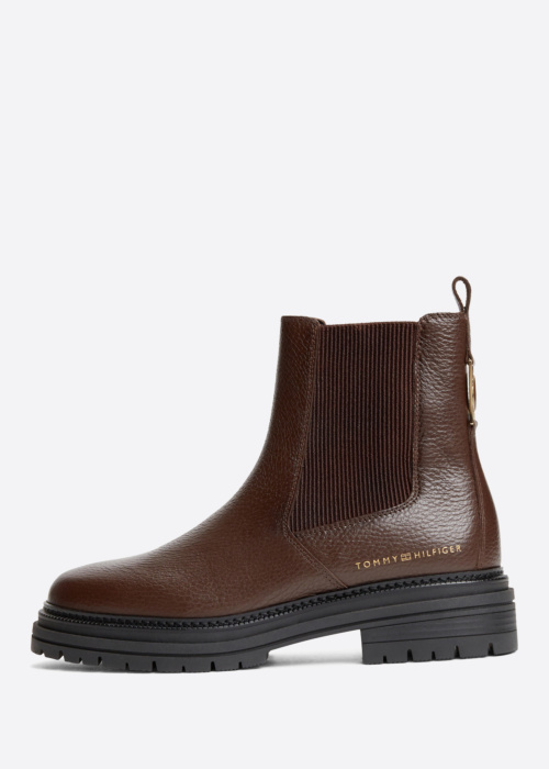 Tommy Hilfiger pavasara-rudens puszābaki Emboss Grain Chelsea