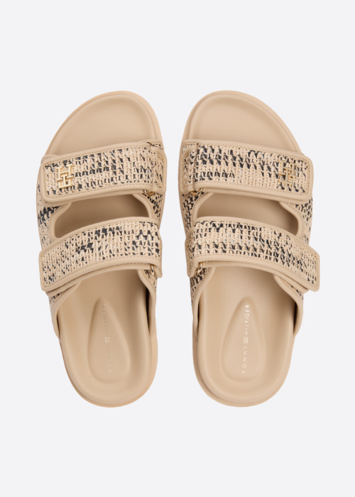 Tommy Hilfiger sandales Raffia