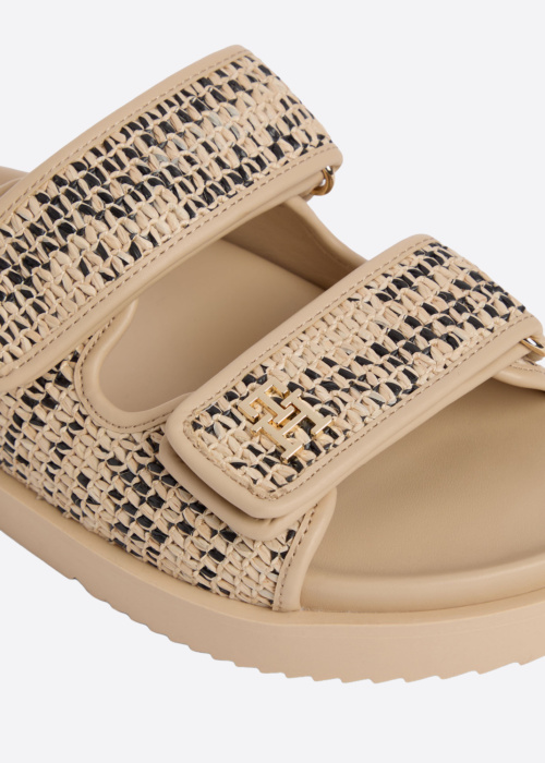 Tommy Hilfiger sandales Raffia