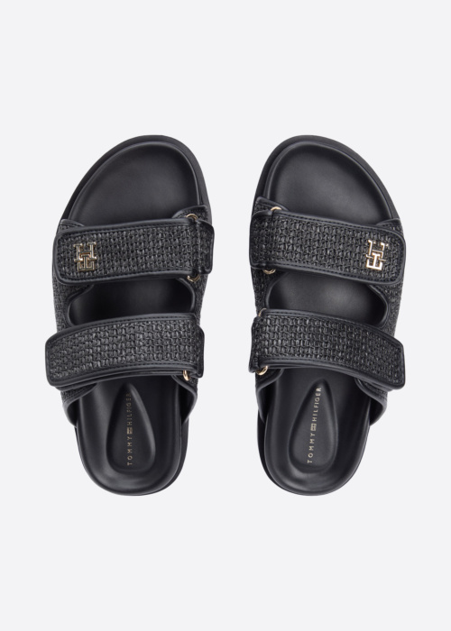 Tommy Hilfiger sandales Raffia