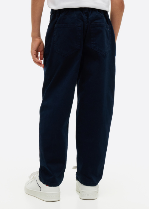 Tommy Hilfiger garās bikses Herringbone Barrel Fit Ieķīlāt