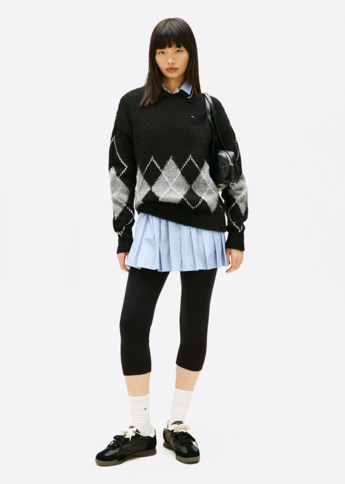 Tommy Jeans brīvā laika apavi Low Profile Runner Lthr Mix