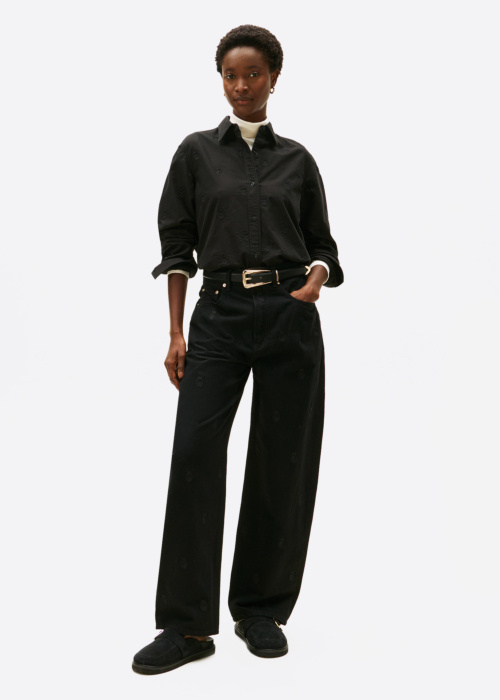 Tommy Hilfiger sandales Buckle Fur Suede Mule