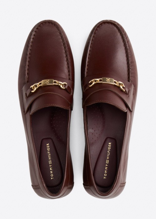 Мокасины Chain Leather Loafer Tommy Hilfiger