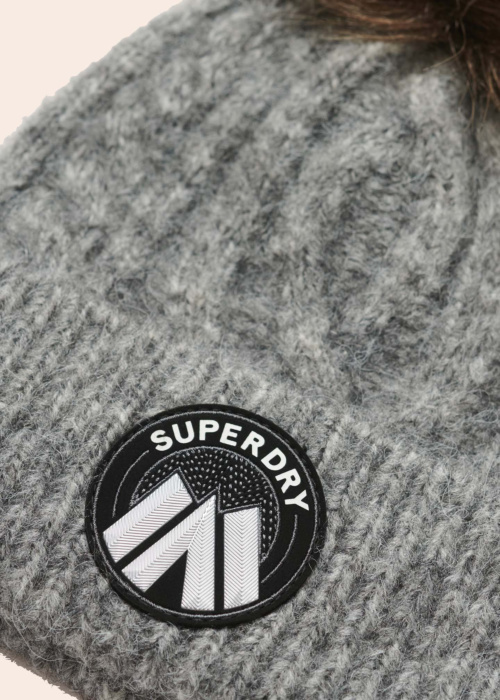 SuperDry ziemas cepure Cable Luxe