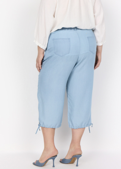 Wasabiconcept pusgarās bikses Flora