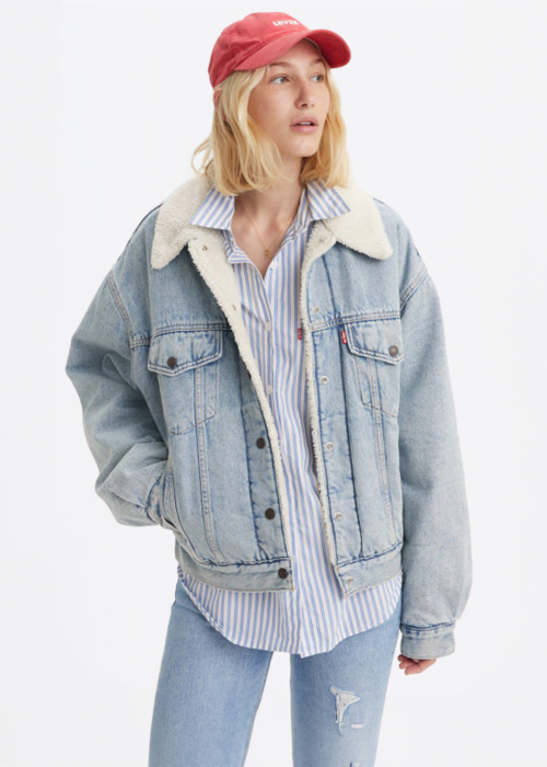 Levi's Īsā jaka 90s Sherpa Trucker