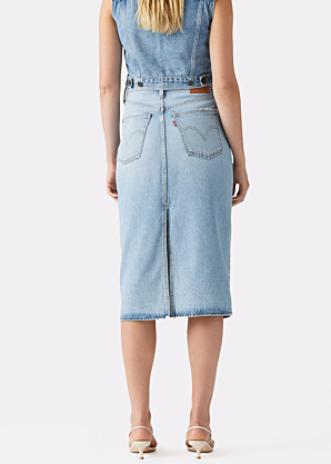 Levi's džinsa svārki Hr Back Slit Skirt