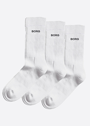 Björn Borg zeķes Essential Crew 3 pack