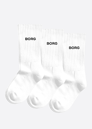 Björn Borg zeķes Essential Crew 3 pack
