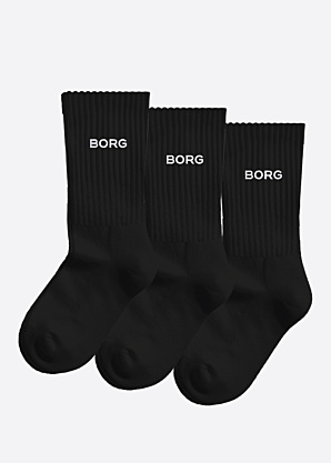Björn Borg zeķes Essential Crew 3 pack