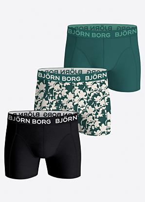 Björn Borg bokseršorti cotton stretch 3 pack