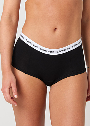 Björn Borg bokseršorti cotton stretch Logotips shorts 3 pack