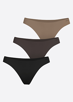Стринги Invisible Thong 3 пары Björn Borg