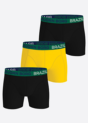 Боксеры cotton stretch Brazil 3 pack Björn Borg