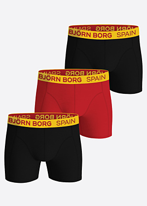 Боксеры cotton stretch Spain 3 pack Björn Borg