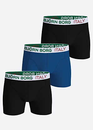 Боксеры cotton stretch Italy 3 pack Björn Borg
