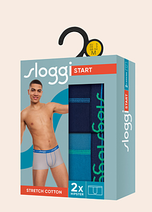 Sloggi bokseršorti Start 2 pāri kastītē