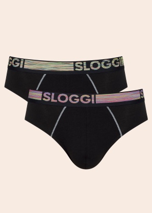 Sloggi apakšbikses 2PAC kastītē Go Abc Natural