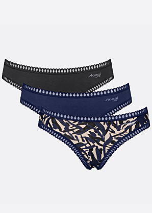 Sloggi Apakšbikses 3PAC kastītē Go Crush Mini