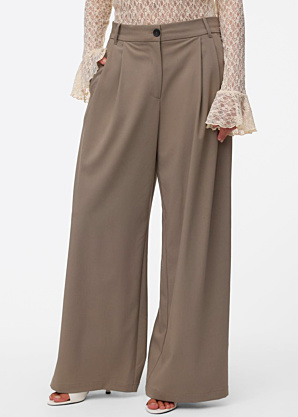 Длинные брюки Stella Wide Pleat Vero Moda