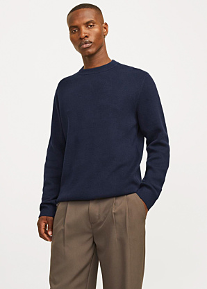 Jack & Jones adījums Merino Crew Neck