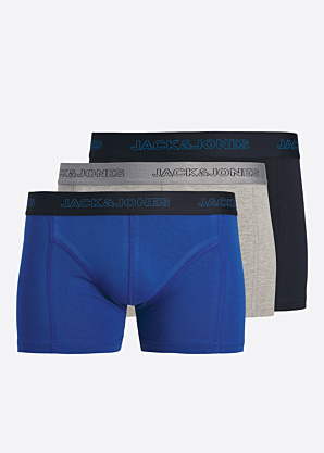 Jack & Jones bokseršorti Cooper solid 3 pack