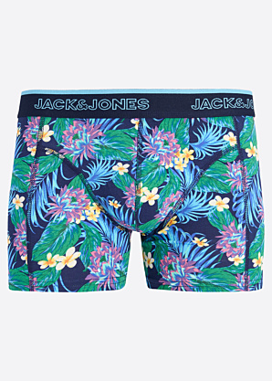 Jack & Jones bokseršorti Aaron Flower 3 Pack