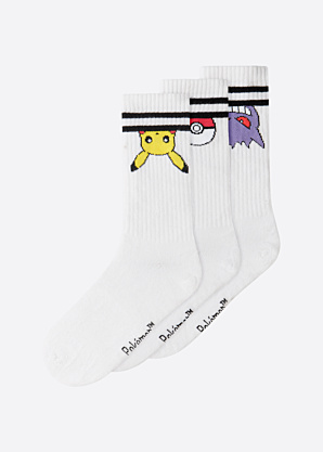 Name It Kids zeķes Morten Pokemon 3 pack