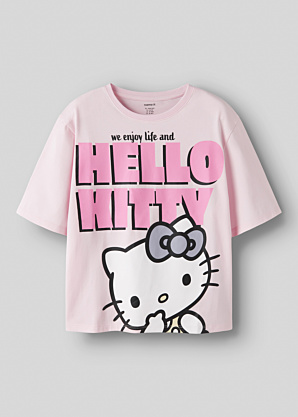 Name It Kids T-krekls Adina Hellok Sky