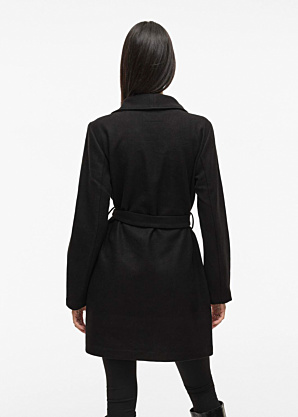 Весенне-осеннее пальто без утеплителя Cooley Collar Belt Vila