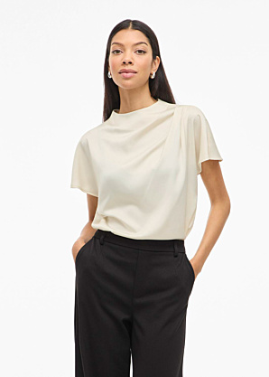 Vila blūze Elmina Funnel Neck