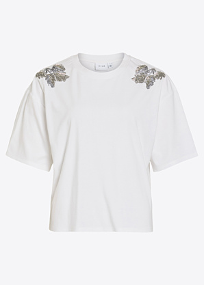Vila T-krekls Selsa Pearl
