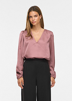 Блуза Ellette Smock Satin Vila