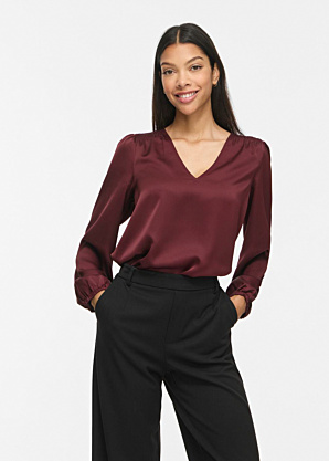 Блуза Ellette Smock Satin Vila