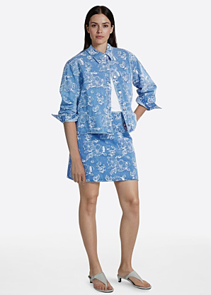Vila džinsa svārki Ianais New Jacquard