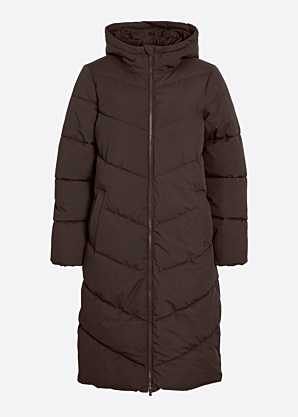 Стёганая весенне-осенняя куртка Lavender Long Puffer Vila