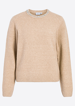 Vila adījums Jimena O-Neck