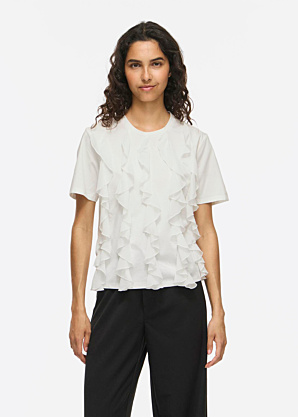 RT Футболка Orda O-Neck Flounce Vila